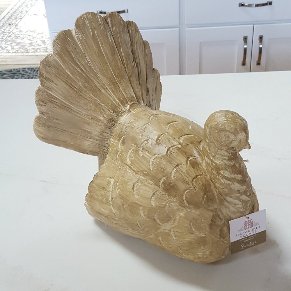 NEW! LARGE Centerpiece BOHO Farmhouse TURKEY DECOR